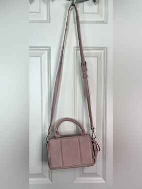 Urban Expressions Mini Crossbody Bag in Dusty Rose